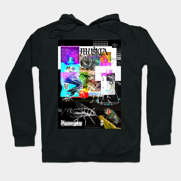 Glitch Fly Hoodie by Shtakorz